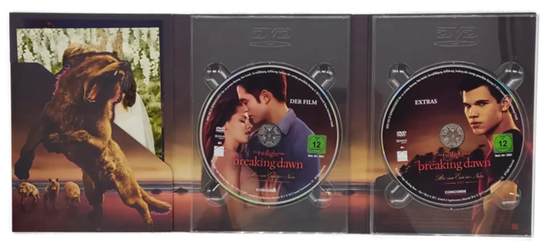 DVD 2 Discs "Die Twilight Saga Breaking Dawn - Biss zum Ende der Nacht, Teil 1" mit Kristen Stewart und Robert Pattinson – Bild 3