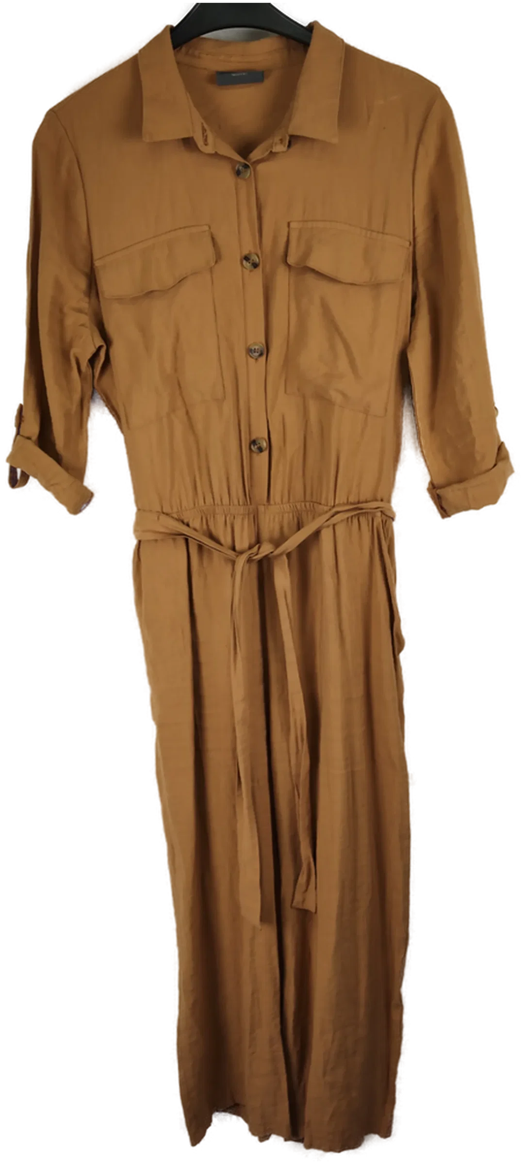 Damenjumpsuit Yessica Unifarben Viskose 44 | Casual-Eleganz - Bild 4