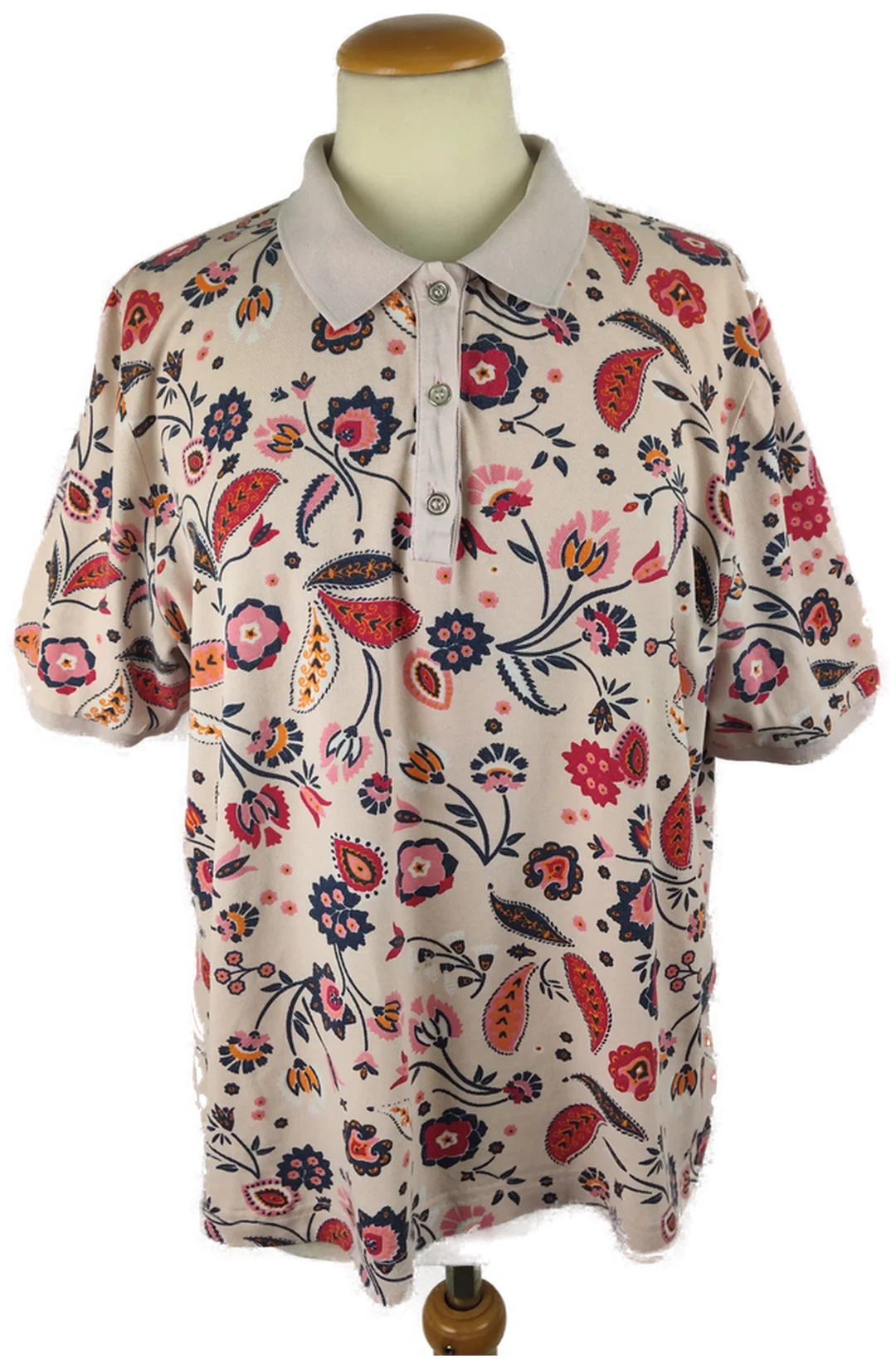 Damen T-Shirt Walbusch Geblümt Gr. 40 | Sommerleicht - Bild 1