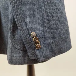 Qualitatives Windsor Sakko - Gr. 58 / 100% Wolle - Bild 5