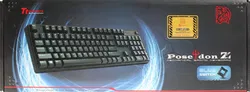 Tt eSPORTS Poseidon Z Mechanische Gaming-Tastatur – Blue Switch, Hintergrundbeleuchtung, USB - Bild 1