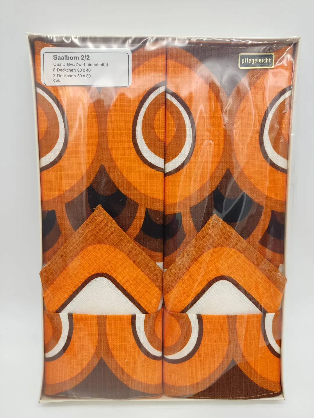 70er Jahre-Stoffservietten (Marke: Tischlein Deck Dich) - Bild 4