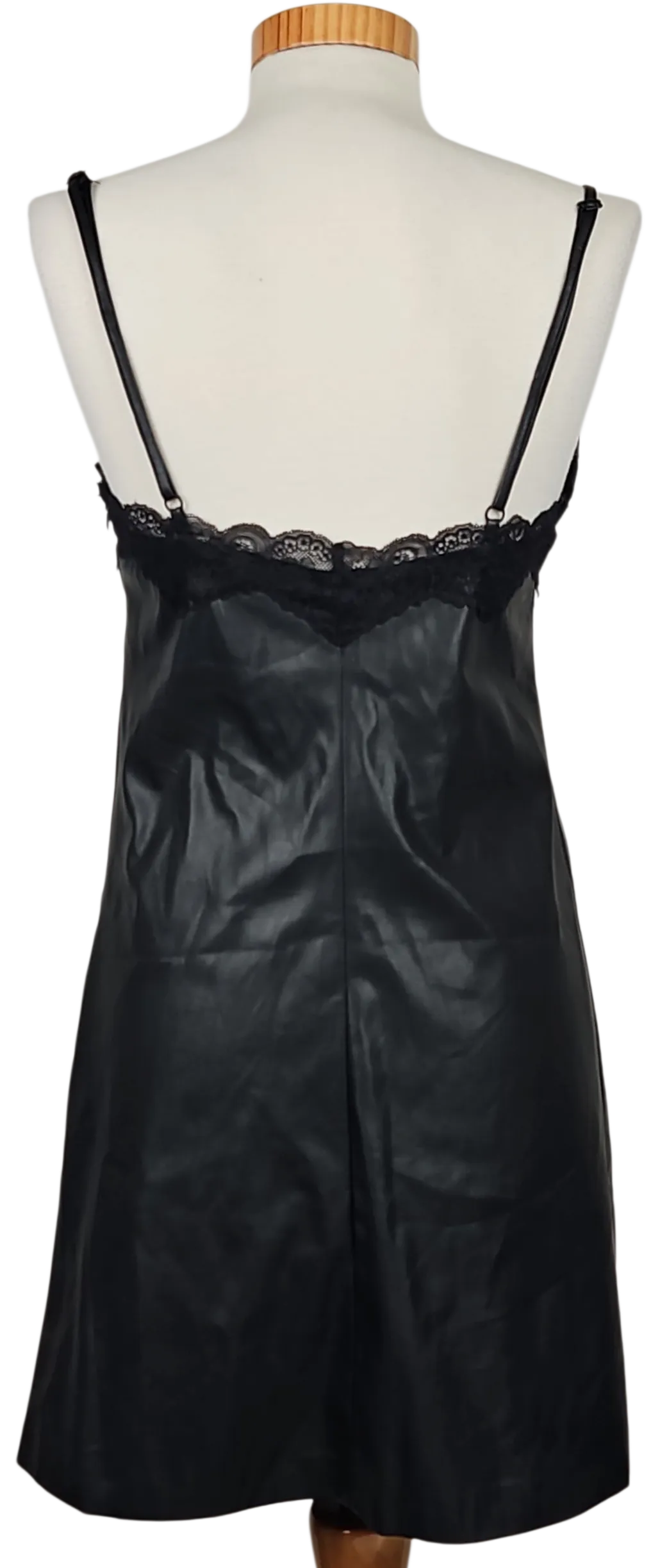 Bershka Damen Top, schwarz - Gr. S  – Bild 3