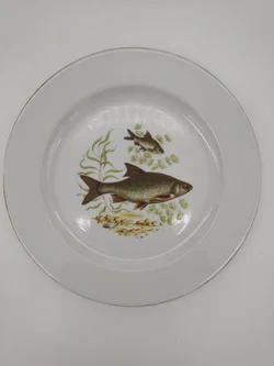 Vintage Fischteller - 6 Stück - Bild 9