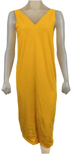Edited, Sommerkleid, gelb, Gr. 36