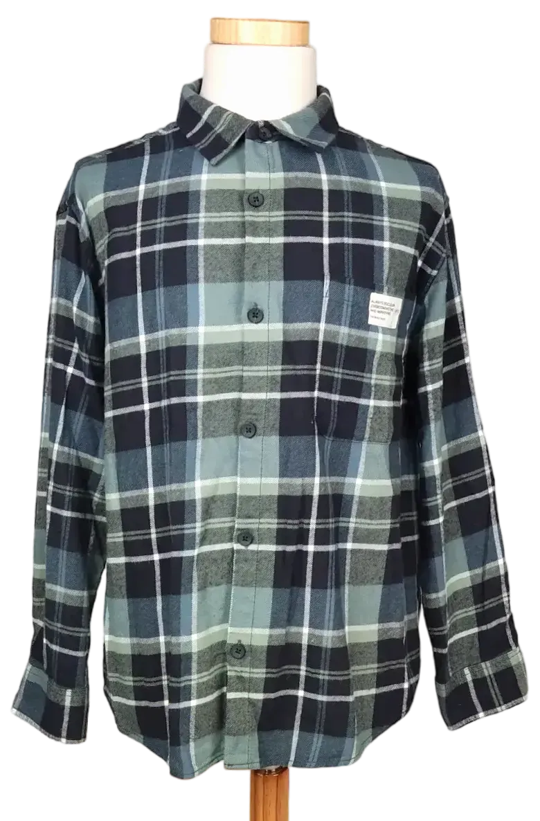 Zara Jungen Hemd, grün - Gr. 134 - Bild 1