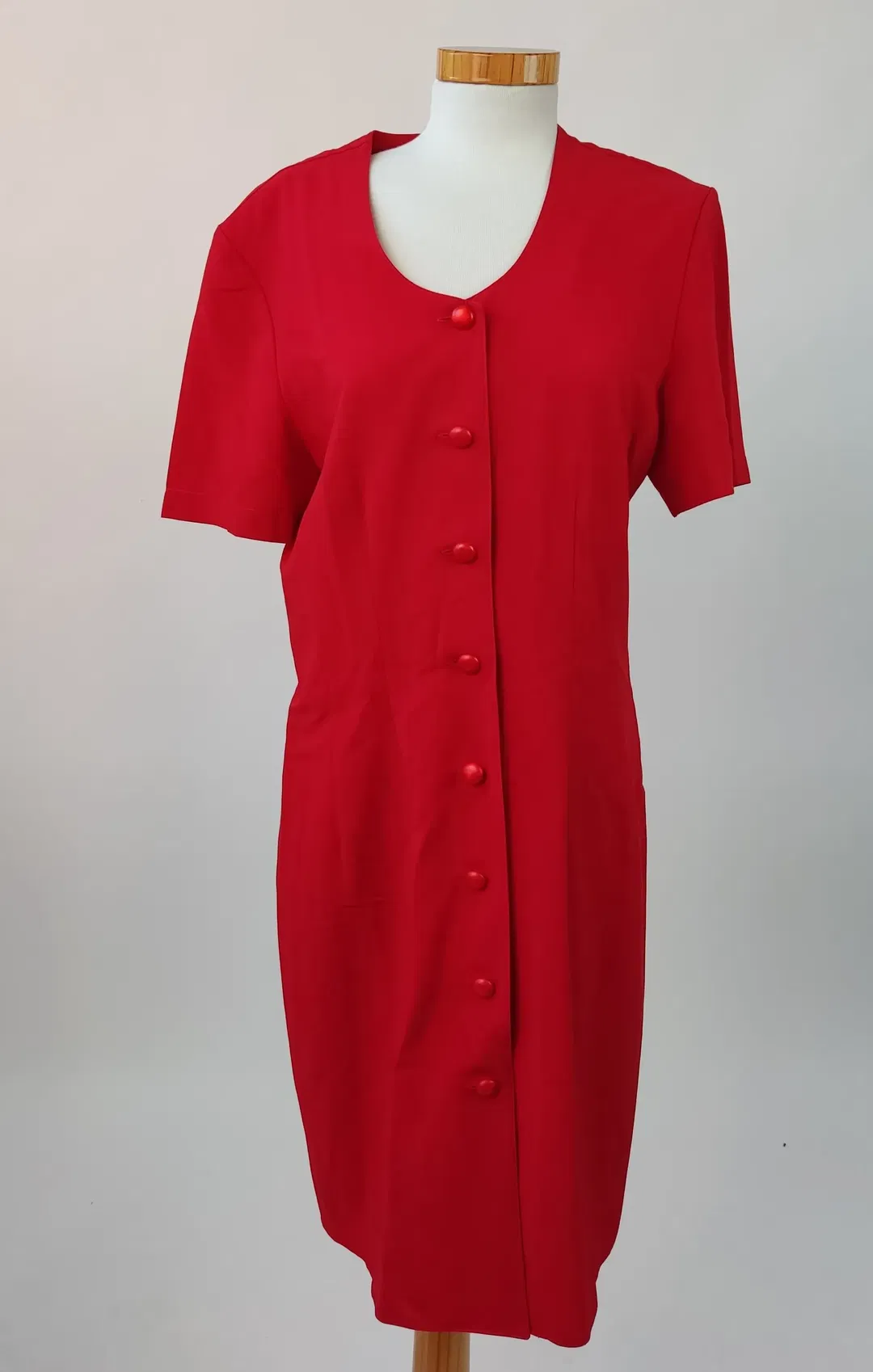 Damenkleid rot -  Gr. 38 - Bild 4