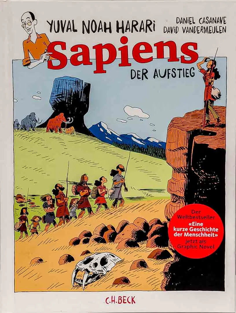 Sapiens Der Aufstieg Graphic Novel Yuval Noah Harari Hardcover – Bild 1