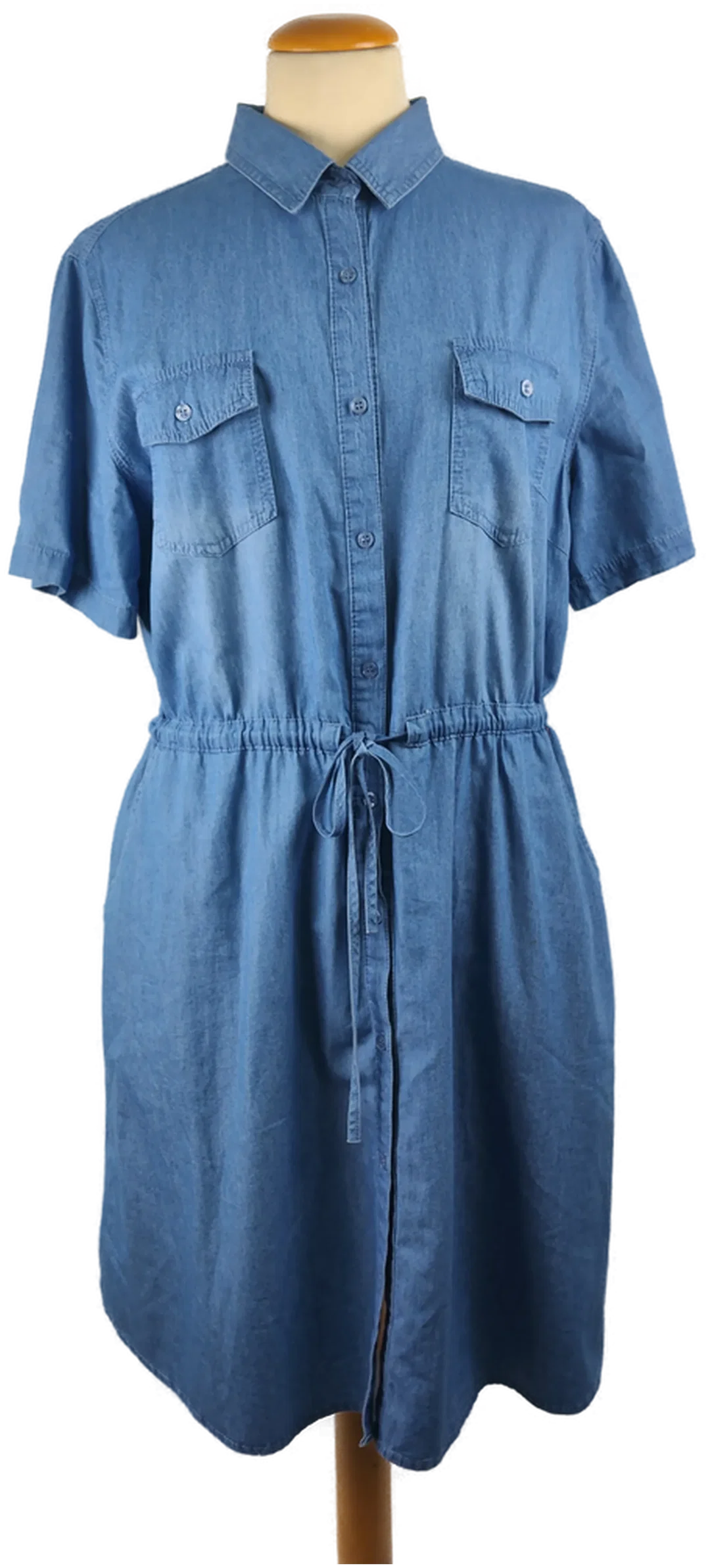 Damenkleid Sonstige Baumwolle | Sommer-Jeanslook - Bild 4