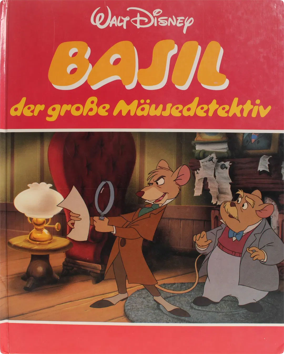 Buch Walt Disney „Basil, der große Mäusedetektiv“ – Bilderbuch, Hardcover - Bild 1