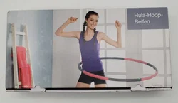 Weltbild Hula-Hoop Reifen - grau-rosa / Originalverpackt – Vorschau 3