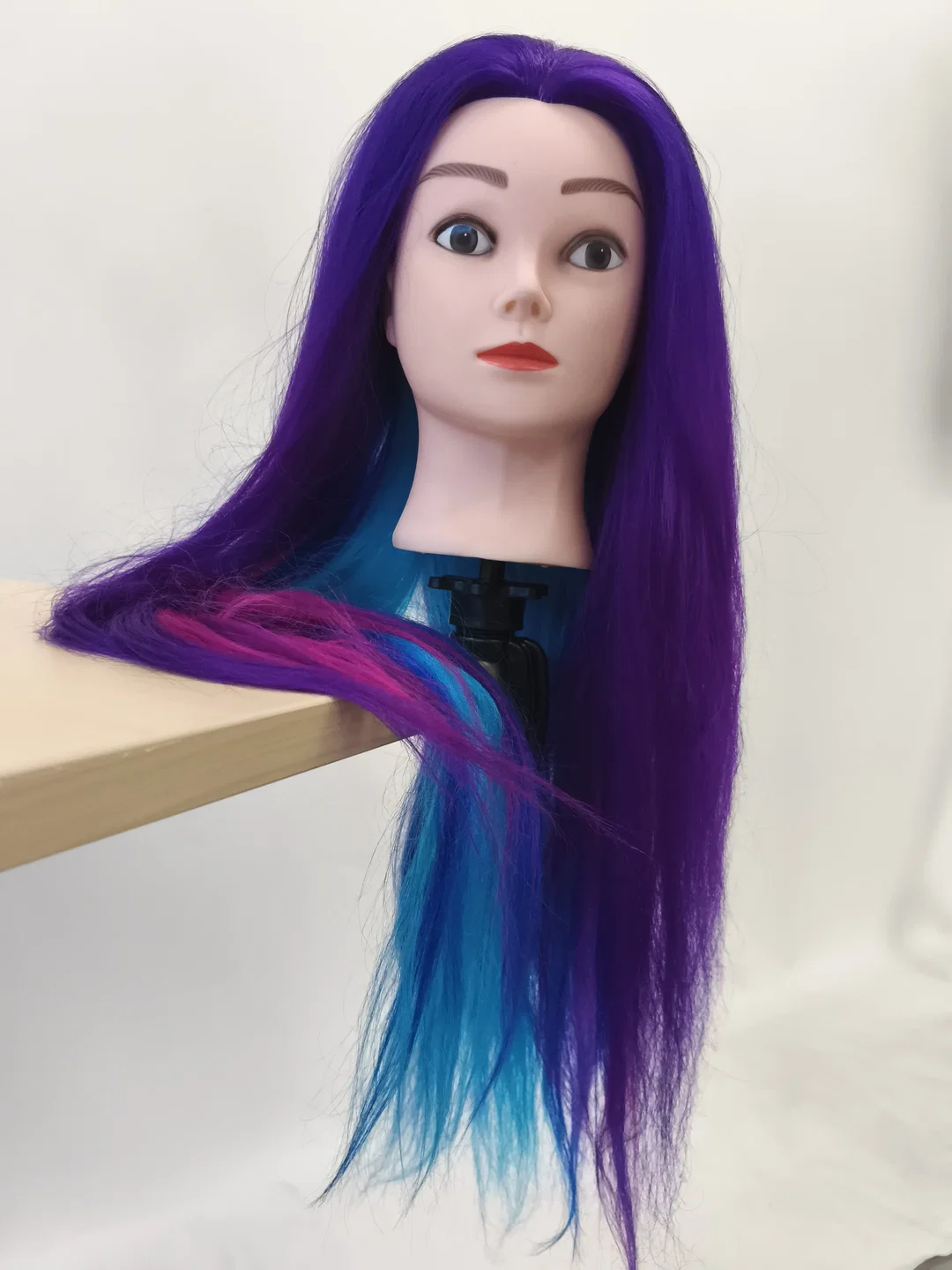 Frisurkopf, Trainingskopf Friseur, violett - Bild 1