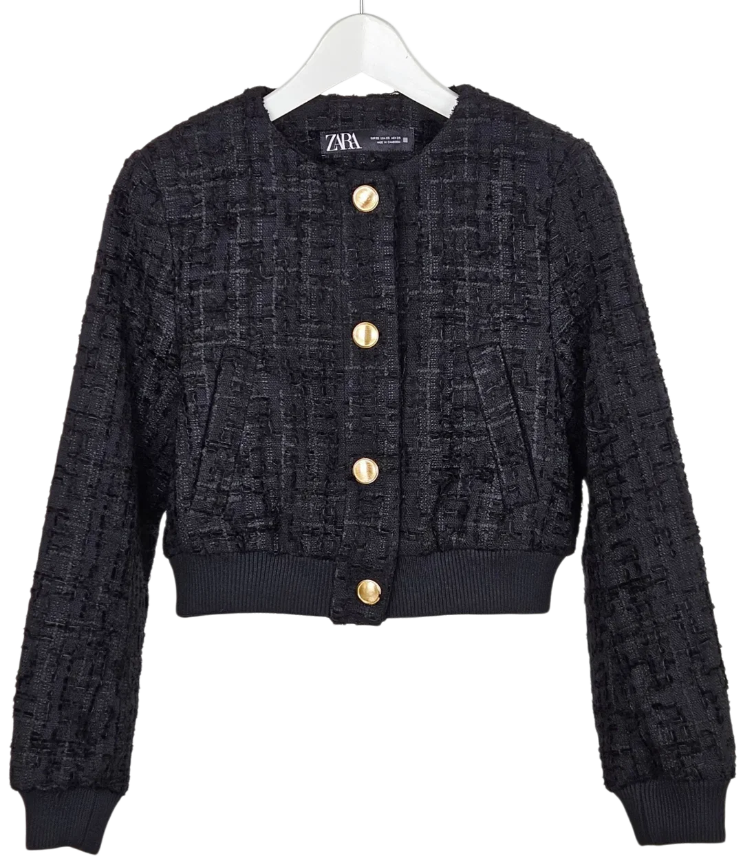 ZARA Damen Jacke, schwarz - Gr. XS - Bild 1