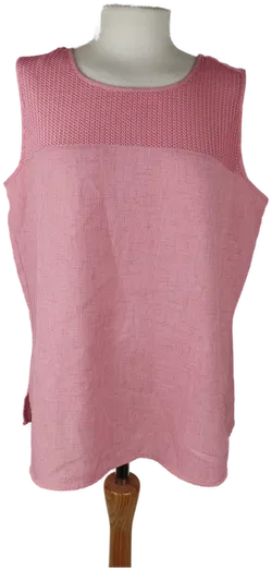 Damen Top C&A Unifarben Altrosa | Sommerlook - Bild 1