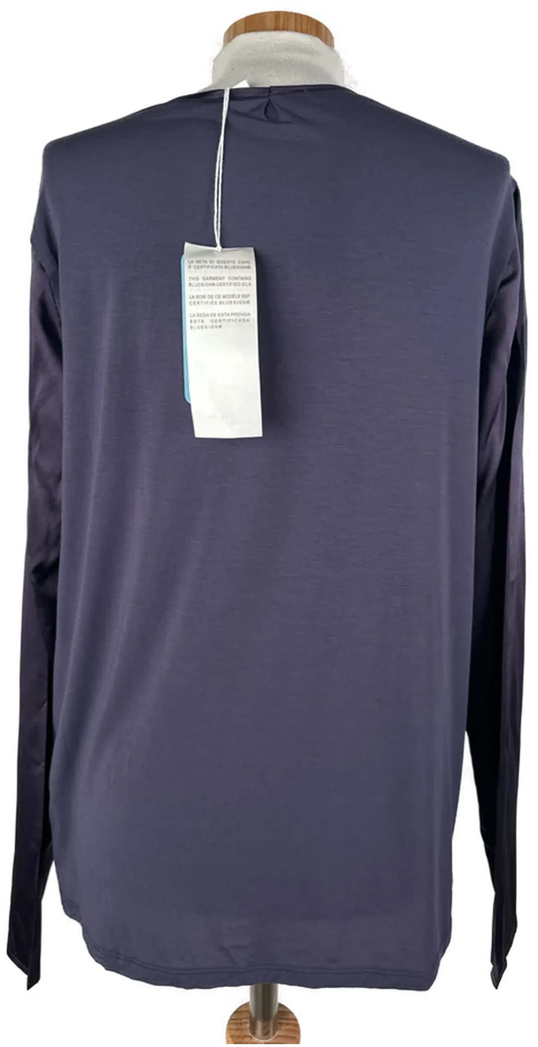 Falconeri - Damenbluse aus Seidensatin - Gr. L – Bild 3