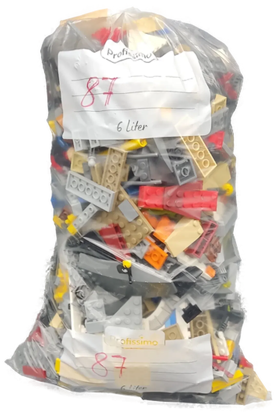 1,5 Kilo Lego Steine gemischt - Bild 4