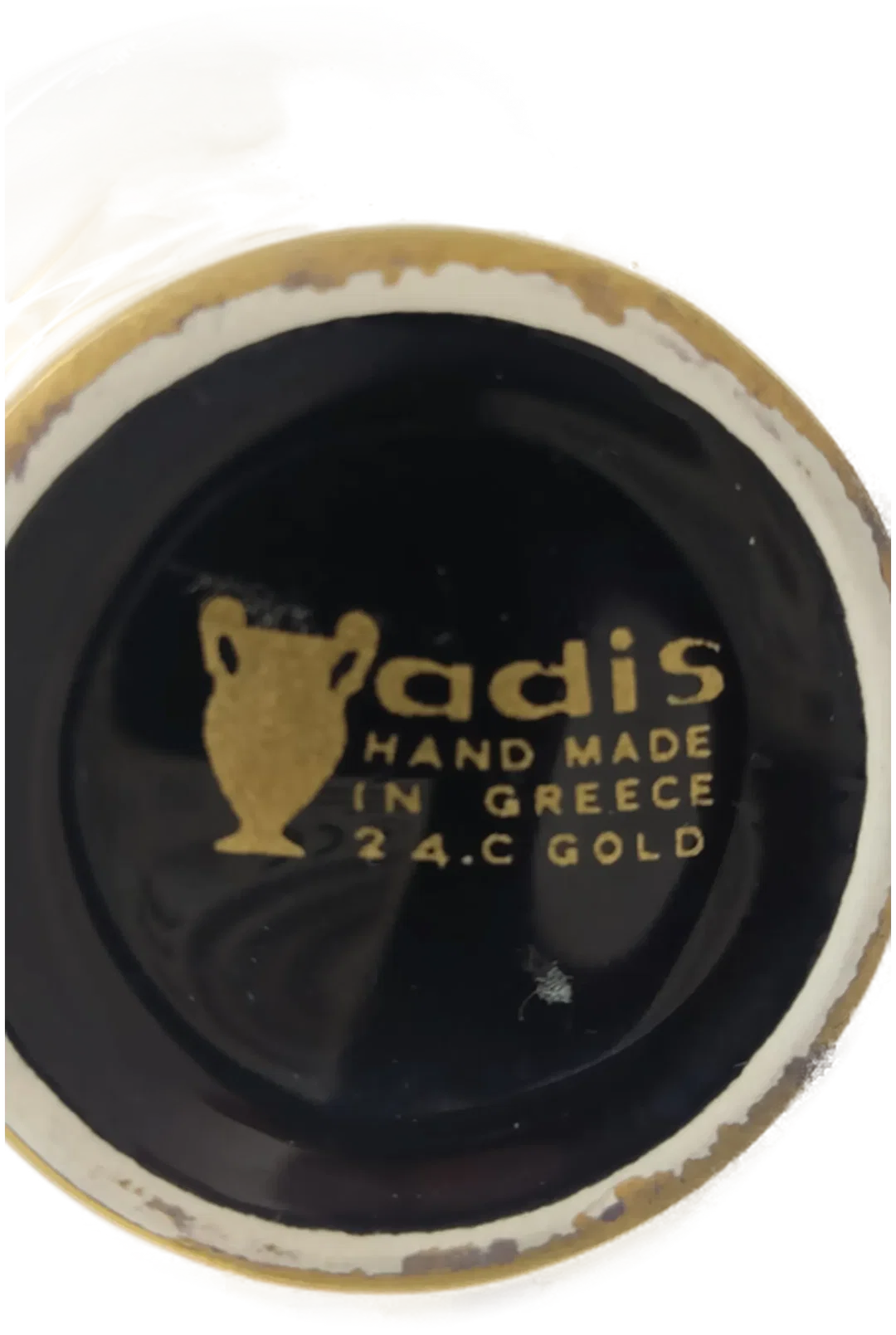  Adis Kanne griechische Mytologie mit 24k Gold handbemalt – Bild 3