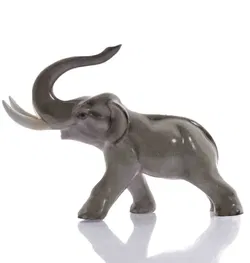 Herend Elefant Porzellan, blaue Marke (Fus) - Bild 2