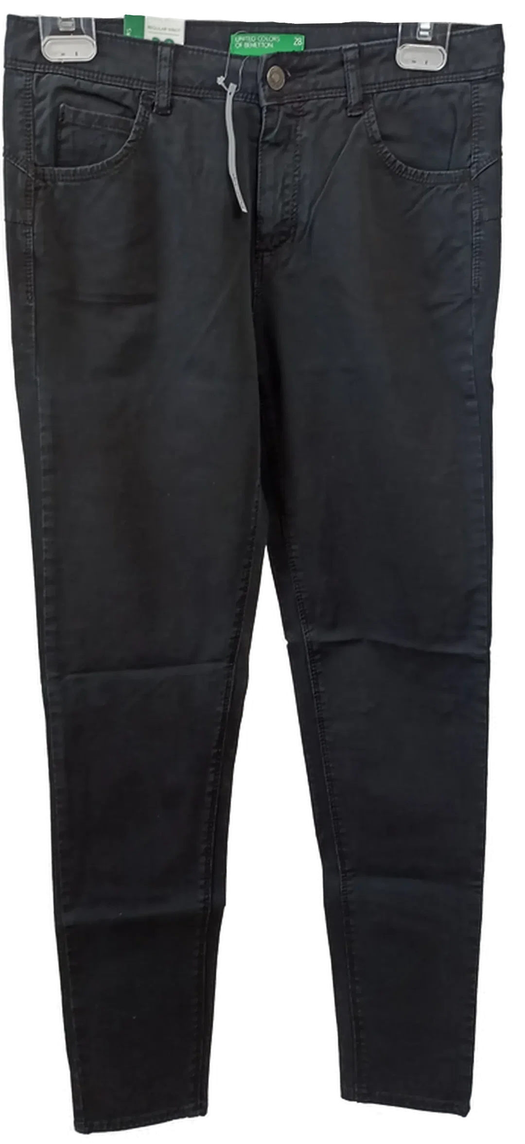 United Colors of Benetton Damen Jeans schwarz Gr. 28 - Bild 4