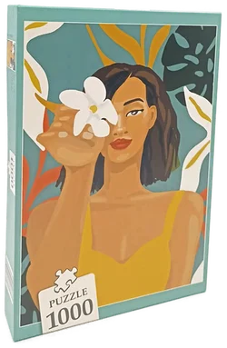 Innovakids 1000 Teile Puzzle "Blumenmädchen" – Modernes Tropen-Motiv 70x50 cm (OVP)