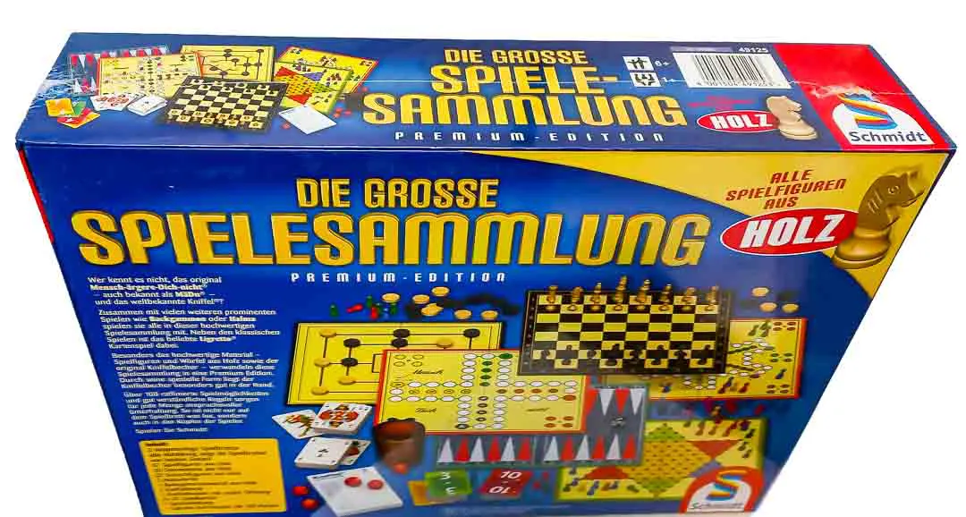 Schmidt Spiele Die große Spielesammlung Premium Edition neuwertig – Bild 2