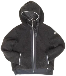 Lutha Iskoinen, Fleece Hoodie, schwarz, Gr. L  – Vorschau 4