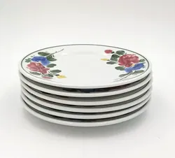 Lilienporzellan Austria - Alpenflora Dessertteller - Bild 2