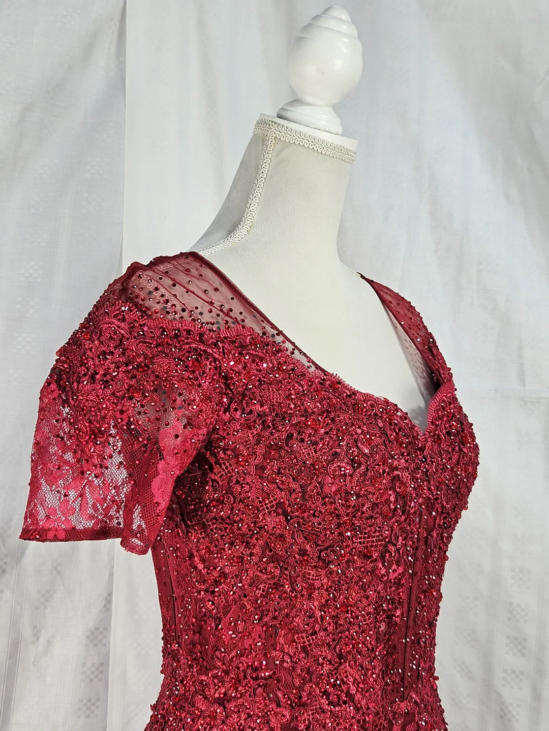 Abendkleid - 07 - Lara Design (New York) - Gr. M – Bild 6