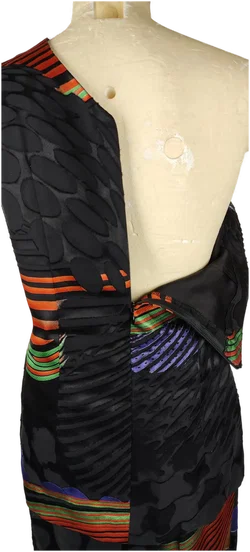 Zweiteiler (Top+Hose) Asymmetrischer Schnitt | Einmaliges Unikat - Bild 9