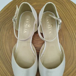 Avalia Sissi Brautschuhe – Ivory Satin – Gr. 37 – neu & ungetragen – Vorschau 5