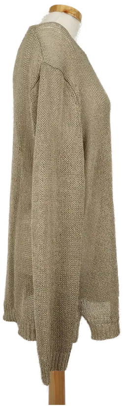 Laura T. Damenpullover mit Nieten braun- L/40 - Bild 3
