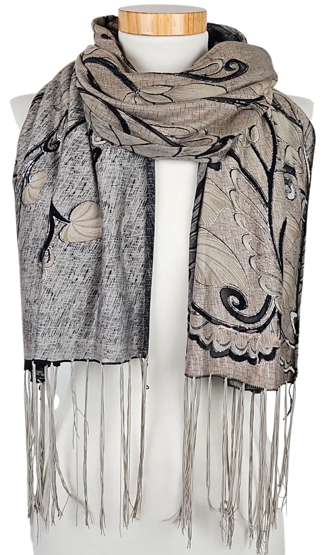 Damen Schal - floral - Bild 1