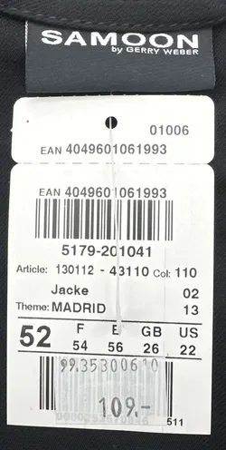 Samoon by Gerry Weber - Damenjacke - Gr. 52 - Bild 4