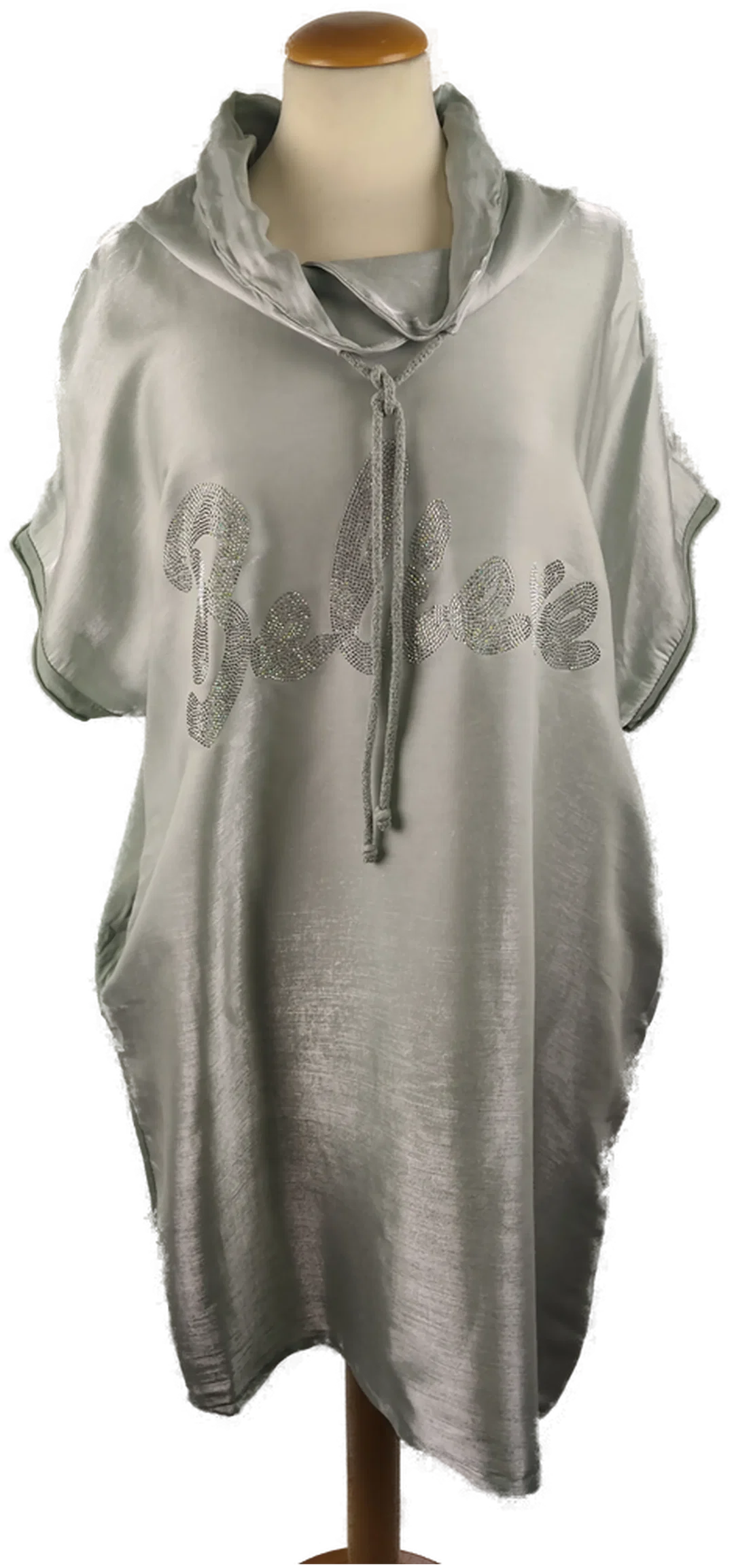 Minikleid New Collection L/40 Unifarben | Luftiger Sommerliebling – Bild 1