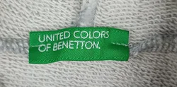 United Colors of Benetton Kinderpullover grau Gr. S – Vorschau 3
