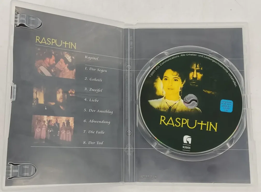 DVD "Rasputin" mit Alan Rickman, Greta Scacchi und Jan Mc Kellen – Bild 3