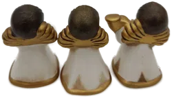 Original Bozener Engel Set (3 Stück) champagner/gold - Bild 4