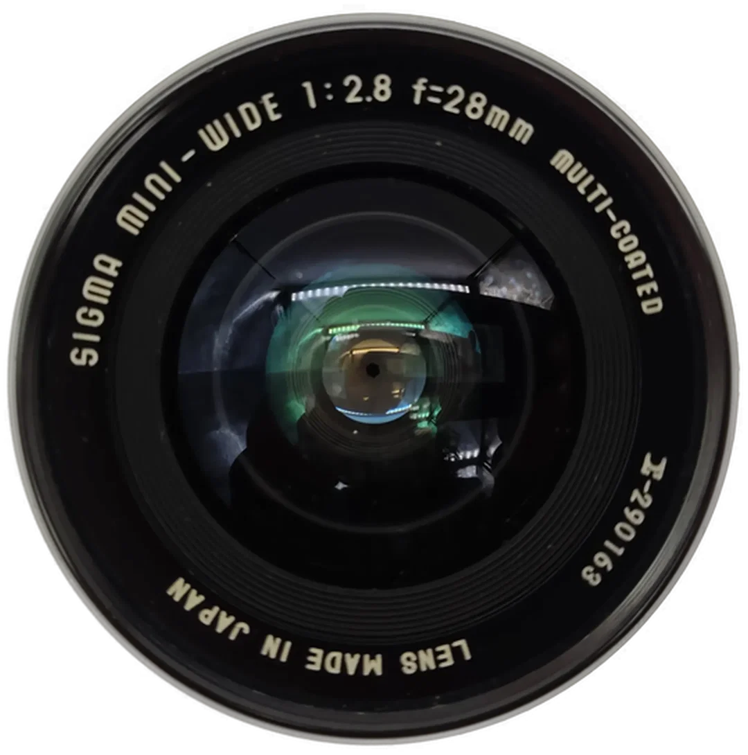Sigma Mini-Wide 28mm 1:2.8 Multi-Coated - für Contax / Yashica analog – Bild 2