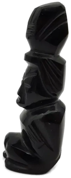 Schwarze Obsidian Figuren - Bild 3