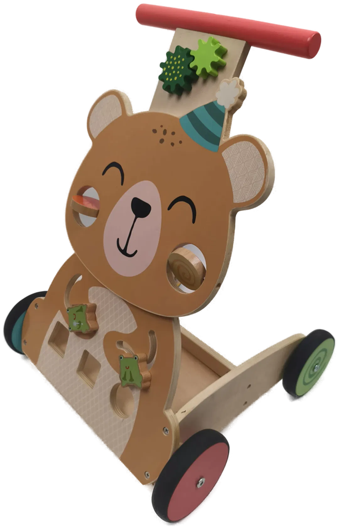 Lauflernwagen Bär, Holz, Motorikspiel, Kleinkind - Bild 4
