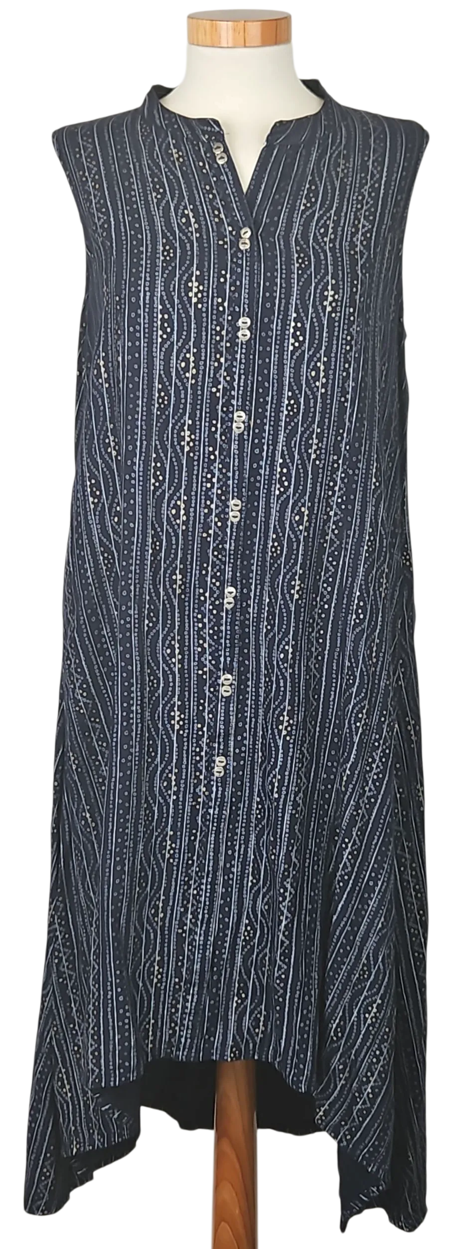avaasa Damen Maxilkleid, marine - Gr. L  - Bild 1