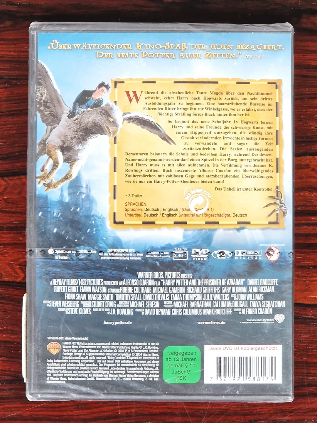 Harry Potter und der Gefangene von Askaban - Film - DVD – Bild 2