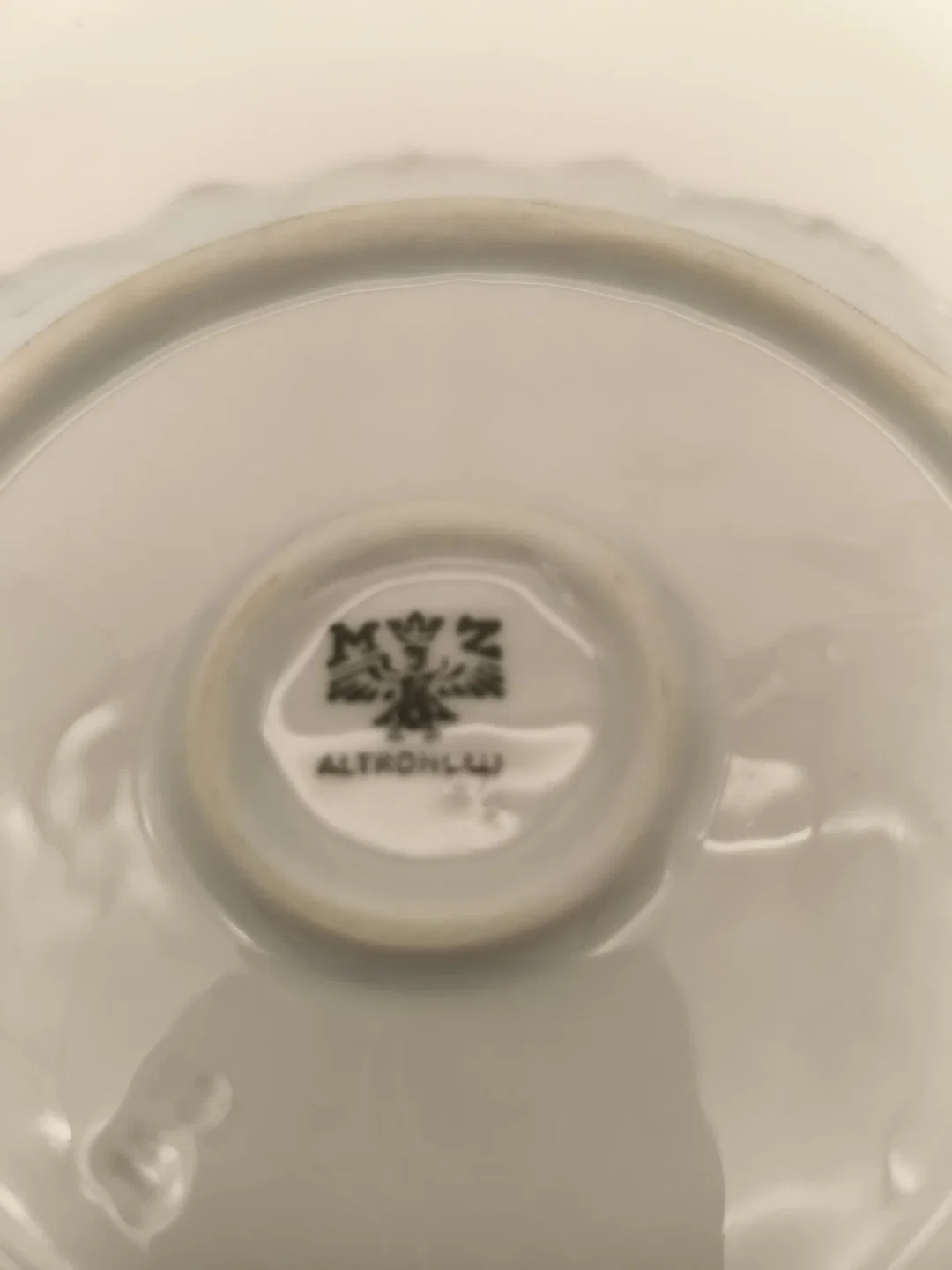 Set aus 3 Porzellanteller von Moritz Zdekauer aus Altrohlau – Bild 3
