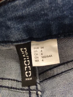 Damen Kurzhose H&M Mischfaser Gr.34 | Sommerleicht - Bild 3