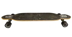 Vintage Longboard mit Sternen-Design – 96 cm Skateboard – Vorschau 2