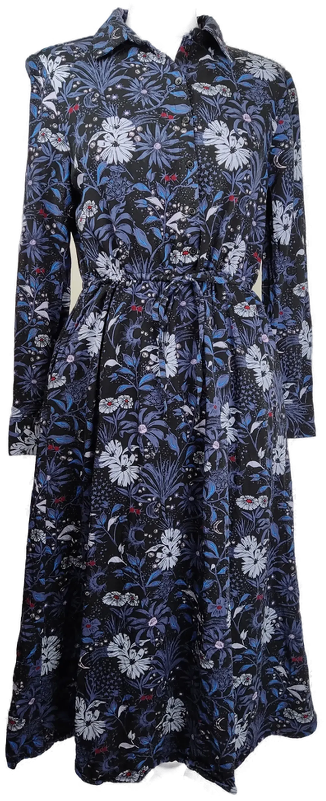 Hemdblusenkleid CECIL Baumwolle S | Zeitloser Klassiker - Bild 1