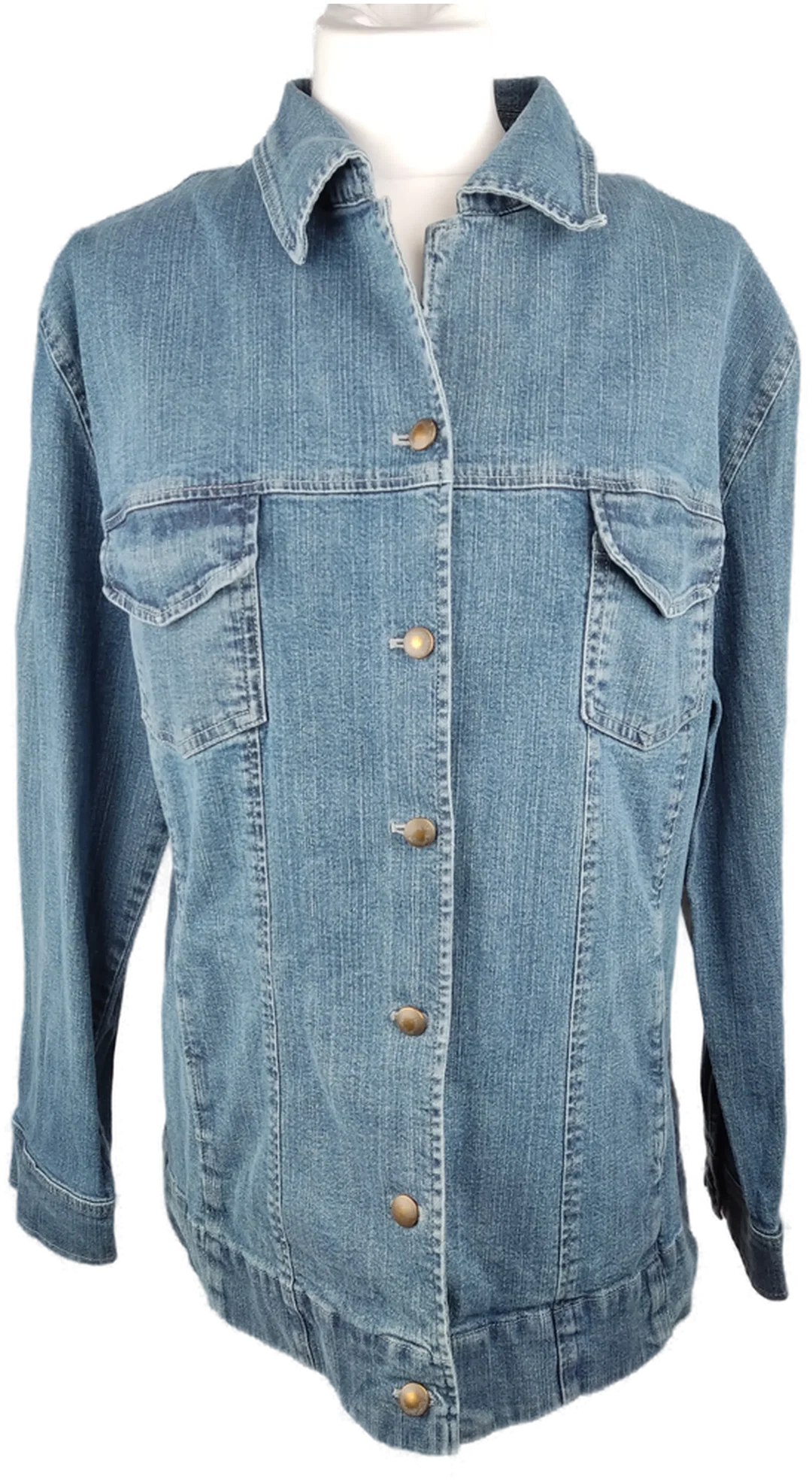 Hammer Jeansjacke Bestickt | Einmaliges Unikat – Bild 2