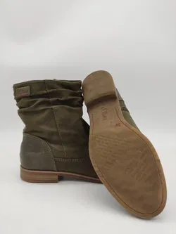 s.Oliver Damenstiefeletten, olivgrün, Größe: 39 - Bild 3