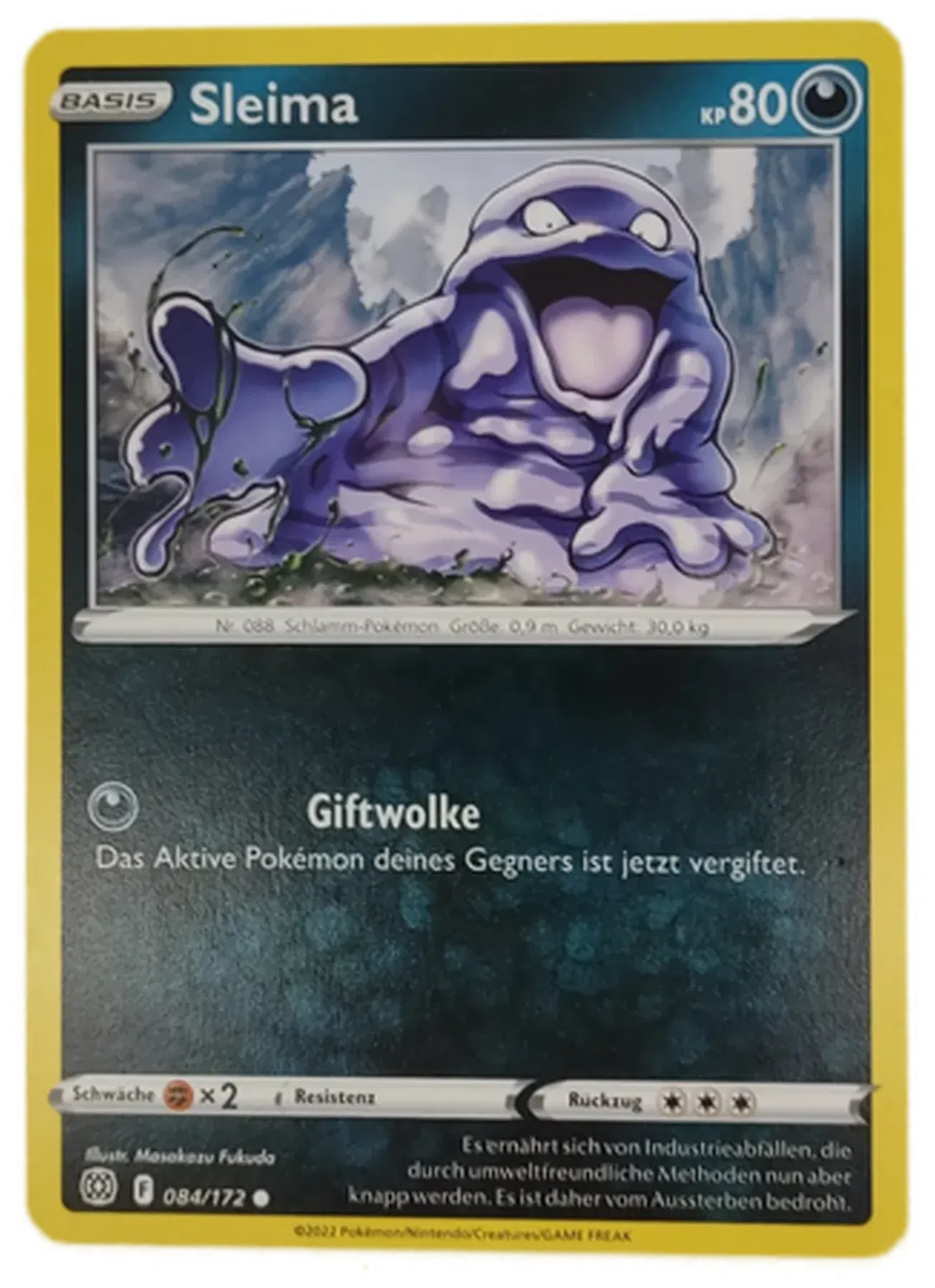  Pokémon Sammelkarte Sleima Basis  - Bild 4