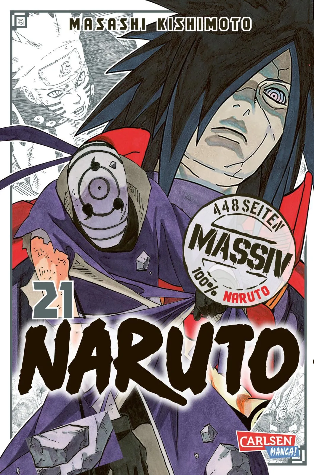 Naruto Massiv 21 - Masashi Kishimoto – Bild 1